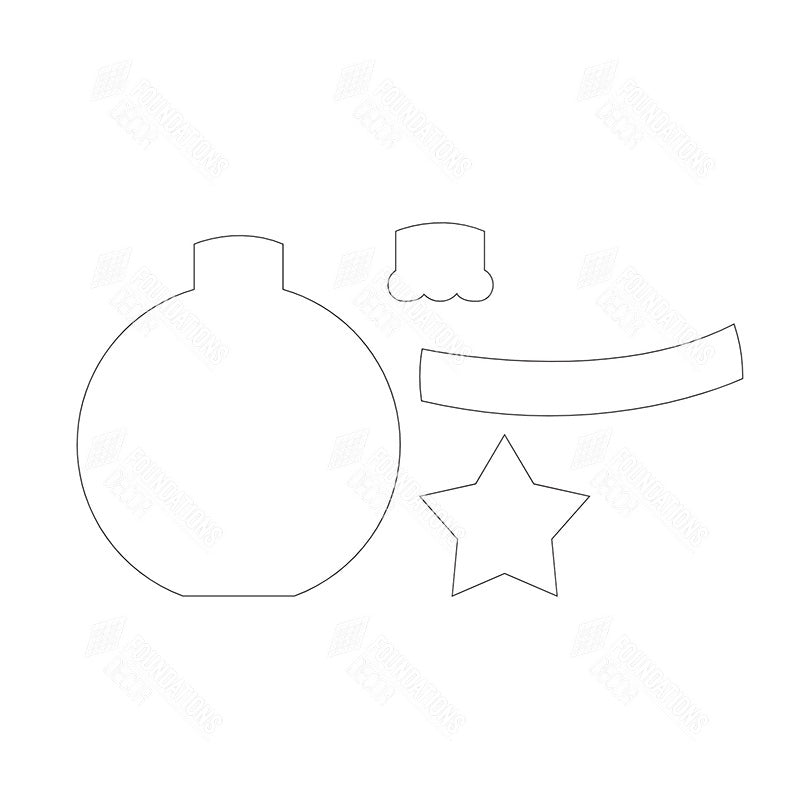 SVG File - Home - Dec "O" Ornament