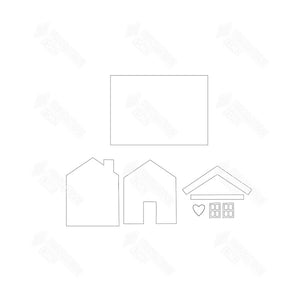 SVG File - Welcome Sign - House