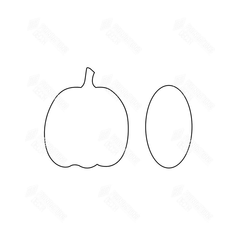 SVG File - Pumpkin Card Holder