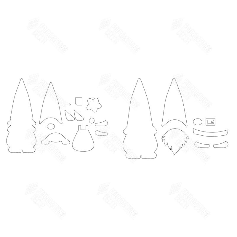 SVG File - Gnome Couple