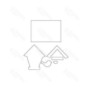 SVG File - Welcome Sign - May Birdhouse
