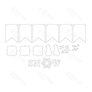 SVG File - Snow Banner